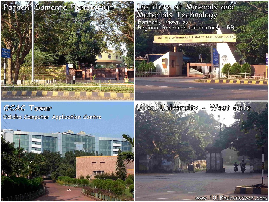 Planetarium, IMMT (RRL), Utkal University, OCAC Tower