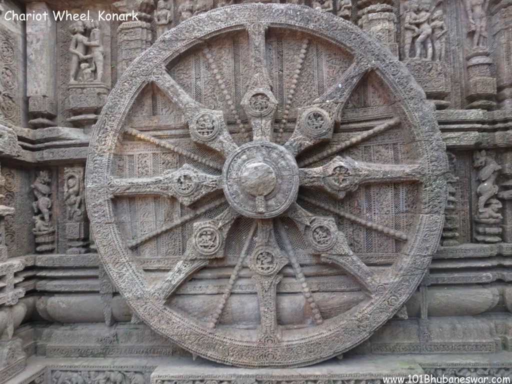 Chariot Wheel, Sun Temple