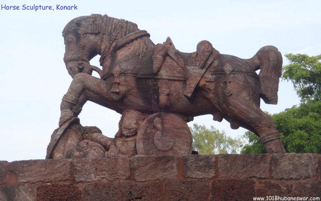 Horse Sculpture, Sun Temple