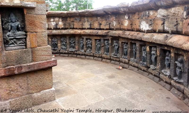64 Yogini Idols, Chausathi Yogini Temple, Hirapur, Bhubaneswar