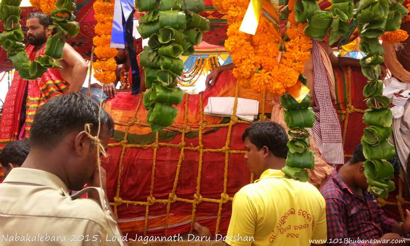 Nabakalebara 2015 Daru Darshan