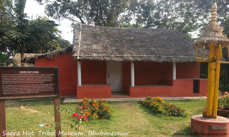 Saora Hut, Tribal Museum, Bhubaneswar